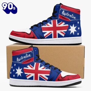 Australia Flag JD1 Sneakers Custom Country