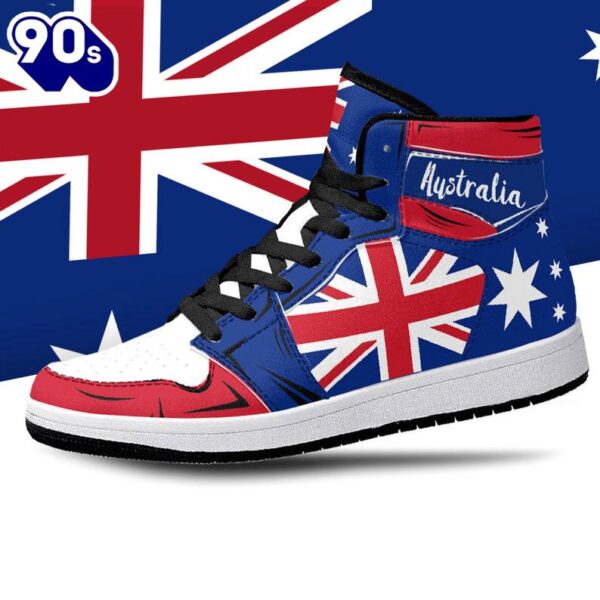 Australia Flag JD1 Sneakers Custom Country