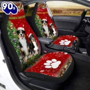 Australian Shepherds Christmas Car Seat…