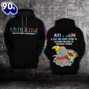 Autism Awareness Hoodie 3D Autism…