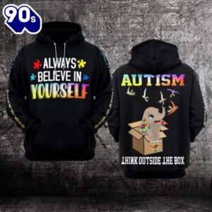 Autism Awareness Hoodie 3D Autism…