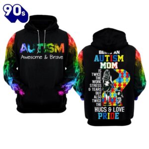 Autism Awareness Hoodie 3D Being…