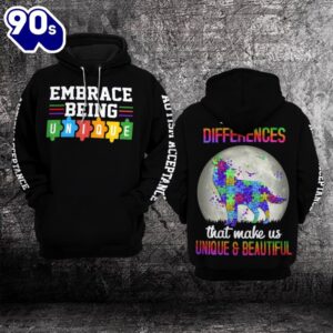 Autism Awareness Hoodie 3D It’s…