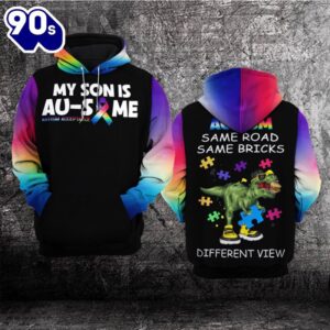 Autism Awareness Hoodie 3D My…