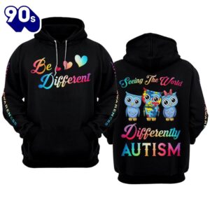 Autism Awareness Hoodie 3D Seeing…