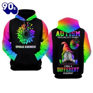 Autism Awareness Hoodie 3D SPREAD…