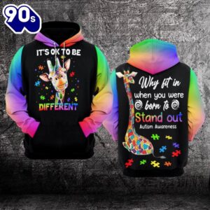 Autism Awareness Hoodie 3D Why…