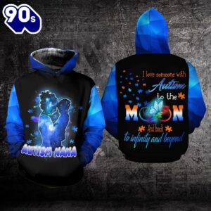 Autism Awareness Hoodie Full Print…