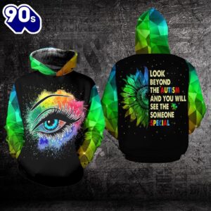 Autism Awareness Hoodie Full Print…