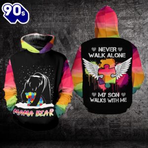 Autism Awareness Hoodie Full Print…