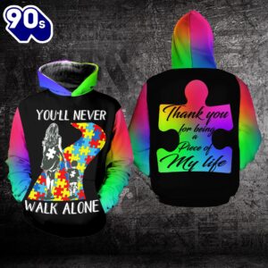 Autism Awareness Hoodie Full Print…