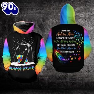 Autism Mom Hoodie Full Print…