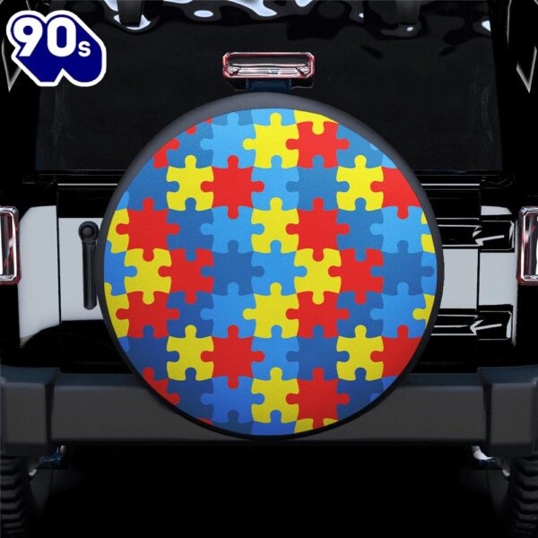 Hippie Tire Covers Autism Spare Tire Covers Gift For Campers