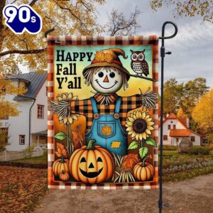 Halloween Autumn Scarecrow Happy Fall…