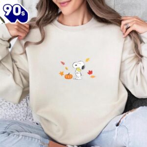 Autumn Snoopy Inspired Sweatshirt, Snoopy…