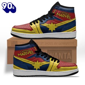 Avenger Captain Marvel Shoes Custom