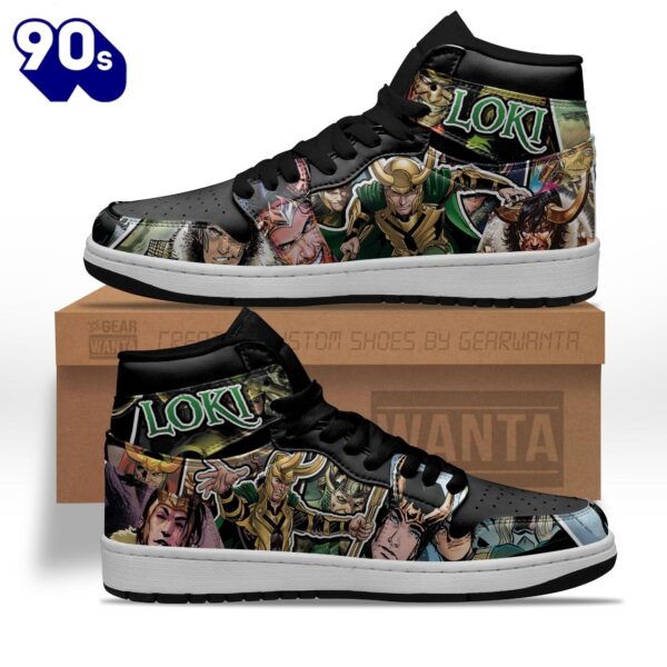 Avenger Loki Shoes Custom