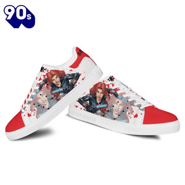 Avengers Black Widow Stan Smith Shoes Gift For Your Kid