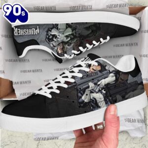 Avengers Punisher Stan Smith Shoes Gift For Your Kid