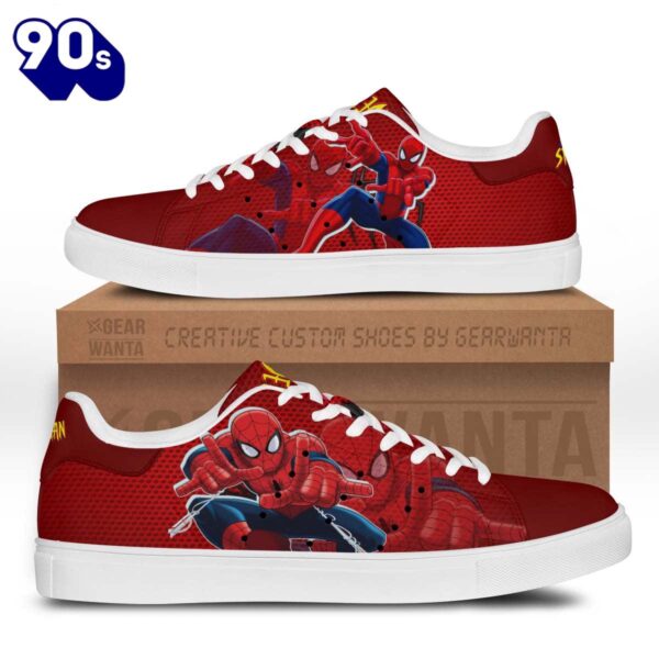 Avengers Spiderman Stan Smith Shoes Gift For Your Kid