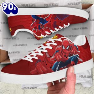 Avengers Spiderman Stan Smith Shoes Gift For Your Kid