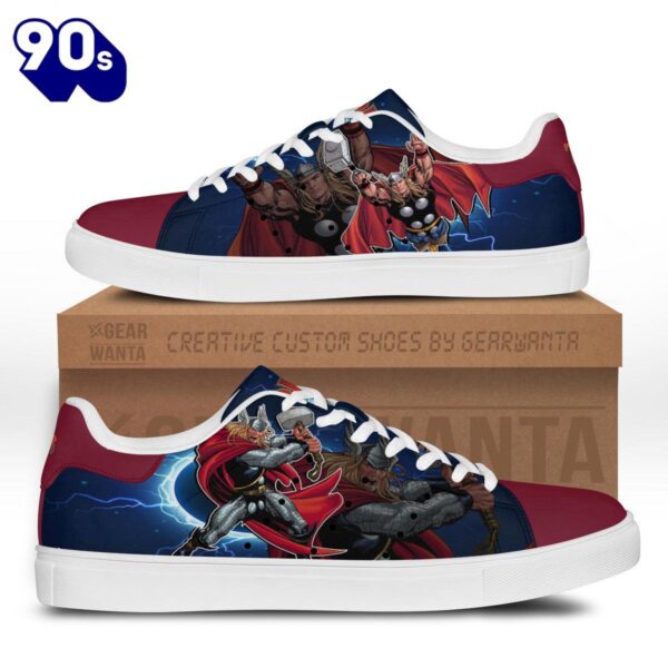 Avengers Thor Stan Smith Shoes Gift For Your Kid