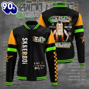 Avril Lavigne Varsity Jacket For Fans