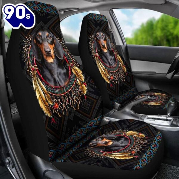 Awesome Dachshund Custom Car Seat Covers