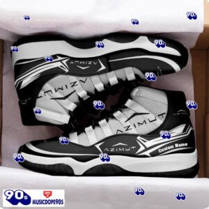 Azimut Yach Custom Name Air Jordan 11 Sneakers Vintage Shoes