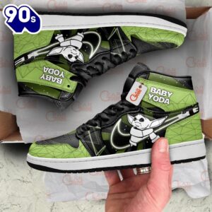 Baby Yoda J1 Sneakers Custom…