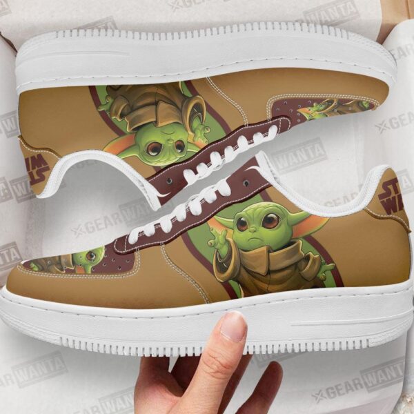 Baby Yoda Star Wars Custom Air Sneakers