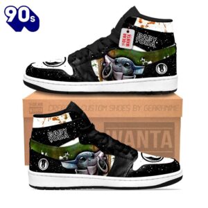 Baby Yoda Star Wars J1 Shoes Custom Sneakers