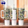 Baby Yoda Star Wars Movie Custom Stanley Quencher 40oz Stainless Steel Tumbler With Handle  1 For Fans