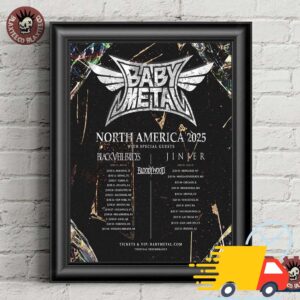 BABYMETAL North America 2025 Tour…