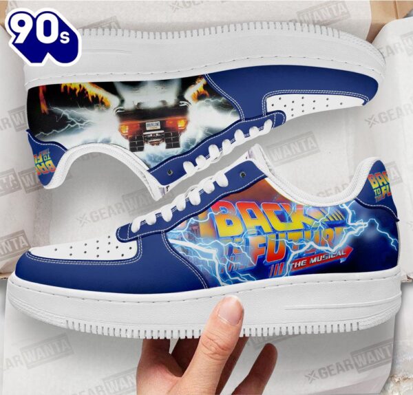 Back To The Future Custom Air Sneakers