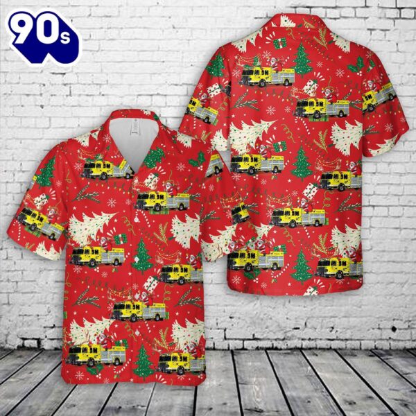 Ball Pond Volunteer Fire Company Christmas Hawaiian Shirt