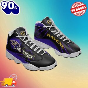 Baltimore Ravens Air Jd13 Sneakers