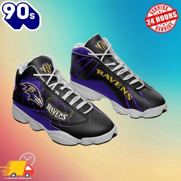 Baltimore Ravens Air Jd13 Sneakers