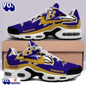 Baltimore Ravens Customized Air Max Plus Shoes