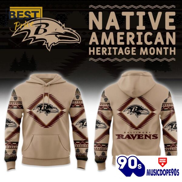 Baltimore Ravens NFL America Native Hoodie, Jogger, Cap