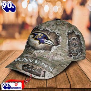 Baltimore Ravens-Personalized NFL Classic Cap