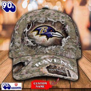 Baltimore Ravens-Personalized NFL Classic Cap