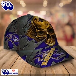 Baltimore Ravens-Personalized NFL Skull Cap V2