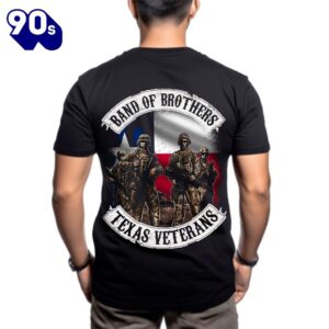 Band Of Brothers Texas Veterans Classic Unisex T-Shirt Gildan