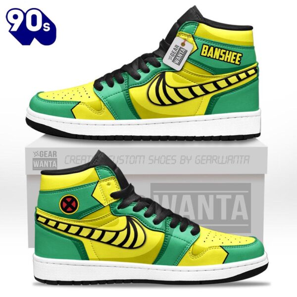 Banshee J1 Sneakers Movies X-Men Custom Shoes