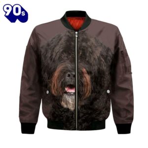 Barbet – Unisex 3D Graphic Bomber Jacket