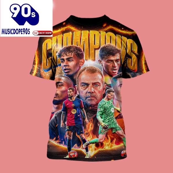 Barcelona FC Won La Liga 2025 Championship Celebrates The Champions King Of La Liga Shirt Barcelona FC Won La Liga 2025 Championship Celebrates The Champions King Of La Liga Shirt