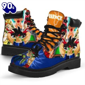 Bardock Dragon Ball Leather Boots…