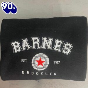 Barnes 1917 Embroidered Sweatshirt Gift Christmas