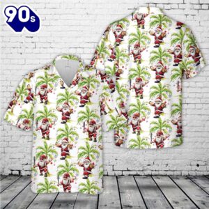 Baseball Christmas Funny Hawaiian Shirt